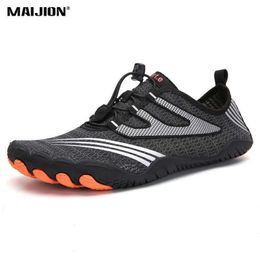 Hiking Footwear Mens Womens Quick-Dry Aqua Shoes Non Slip Breathable Water Shoes Upstream Barefoot Footwear Elastic Sports Beach Wading Shoe HKD230706
