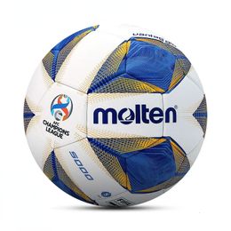 Официальный мяч 5000 плавильный мяч футбольный матч размером 5 взрослые связывание азиатского футбола футбол Фут -лига АФК 230705