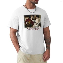 Men's Polos Caravaggio - Musicians T-Shirt Summer Clothes Sweat Shirts Tops Sports Fan T-shirts Funny T For Men