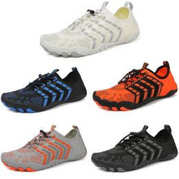 2023 beach wading casual shoes men black gray blue white orange sneakers outdoor for all terrains