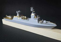 Model Set 1/700 Hobby kits Israeli Navy Sa'ar 6 Class Corvettes Magen Frigate ship model DIY kits with PE parts HKD230706
