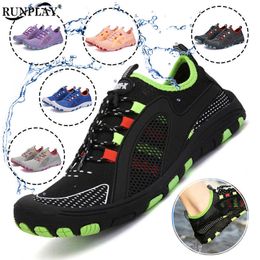 Hiking Footwear Men Water Shoes Women Barefoot Aqua Shoes Upstream Beach Sports Swim Sandals Quick Dry Boating Diving Surfing Wading Sneakers HKD230706