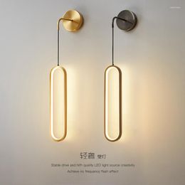 Wall Lamps Reading Lamp Modern Style Deco Led Rustic Indoor Lights Wireless Bed Antique Wooden Pulley