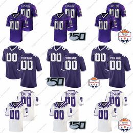 Custom NCAA TCU Horned Frogs College Football Jerseys Wren Allen Ankrom Bailey Bech Clark Cunningham Dobson Earle Everhart Fluellen Jackson Krepp Nowell