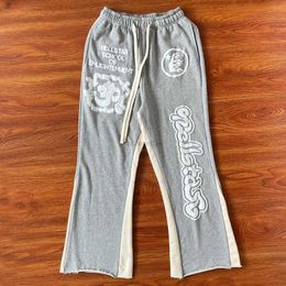 Designer Fashion Casual Clothing pant Hellstar Studios Yoga Flare pants Rock Hip hop