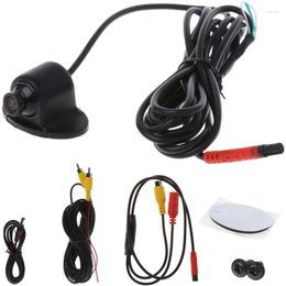 Camcorders Ccd Car Rear View Camera 360 Degree Rotating Night Waterproof Accessories