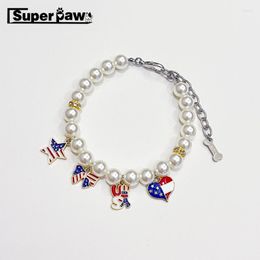 Dog Collars Fashion Pet Designer Princess Necklace Jeweled Collar For Small Medium Dogs Chihuahua Yorkie Schnauzer Cat Accessories HTL13