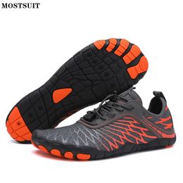 Hiking Footwear New Men Water Shoes Women Aqua Shoes Sneakers Barefoot Outdoor Quick-Dry Beach Sandals Upstream Diving Swimming Yoga GYM Shoes HKD230706