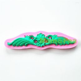 Baking Moulds Mom&Pea 0730 Silicone Mold Cake Decoration Fondant 3D Food Grade