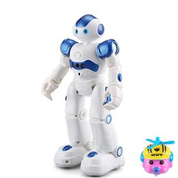 RC Robot Intelligent Robot Multifunction Charging Childrens Toy Dancing Remote Control Kids Toys For Children Free Aeroplane gifts 230705