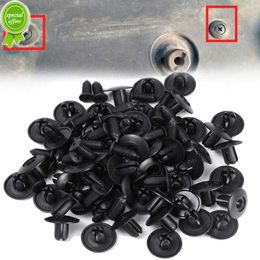 New 50/100pcs Car Fasteners Buckle Bumper Fender Rivets Screw Clip Fastener 8mm Hole Push Pin Clips Auto Accessories