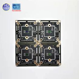 IP Cameras 4pcs XMeye 1080P Coaxial AHD Camera Module Board XM330M145 AHD PCB For 1080N DVR Support Face Detect IR Cut CCTV Camera 230706