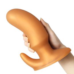 2023 Huge Prostate Massager Anal Plug Silicone Dildo Butt Plug Erotic Toys for Adults 18+ Vaginal Expanders Bdsm Sex Toys230706