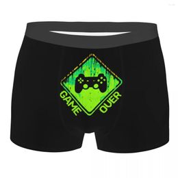 Underpants Men Video Game Controller Underwear Gaming Gamer Console Gift For Boy Funny Boxer Shorts Panties Male Mid Waist S-XXL