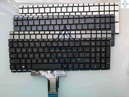 Keyboards New US English SP Russian Spanish Backlit For HP Pavilion 15EH 15EG 15EH0000 15MEH 15MEG 15ZEH TPNQ246 TPNQ245 Keyboard x0706