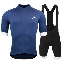 Cycling Jersey Sets Raphaful Road Mens Professional Bib Shorts Mountain Bike Suits Maillot Ciclismo Uniform 230706