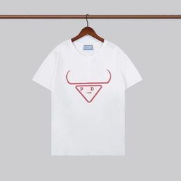 mens t shirt designer t shirt mens tees pure cotton versatile casual comfortable letter printing unisex clothing