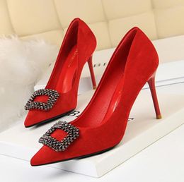 Dress Shoes Women Beautiful High Heel Wedding Pump Shoe Woman Heels Lady Pumps Fashion Comfortable Leather