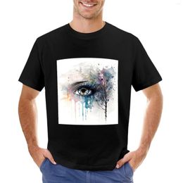 Men's Polos Eye 05 T-Shirt Summer Top Sweat Shirt Big And Tall T Shirts For Men