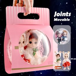 Dolls Ball Doll Gift Toy Girl Set 16cm Small Simulation Exquisite Joint Movable Birthday Valentine s Day Gifts 230705