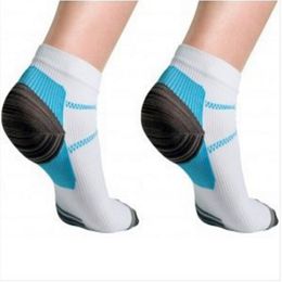 unisex men women compression socks men antifatigue plantar fasciitis heel spurs pain sport running short ankle sock2354