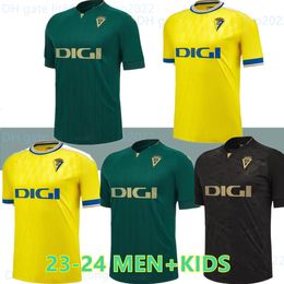 23 24 Cadiz soccer jerseys CADIZ CF 2023 2024 LOZANO ALEX Bodiger Juan Cala CAMISETA ASCENSO A LIGA SANTANDER de Carnaval men kids football shirts 888