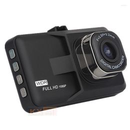 Camcorders Full HD 1080P Driving Recorder Car DVR Camera Motion Detection 3 Inch 140°Wide Angle Parking Monitor Accessories