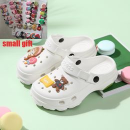 Sandals Summer Kids Sandals 315 Years Childrens Slippers Baby Girls Shoes NonSlip Clogs Cartoon Cute Infant Girls Sandals Boys Shoes 230705