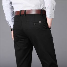 Men's Pants Wedding Dress Brand Suit Male Good Quality Mens Straight Office Trousers Plus Size 40 42 44 230705