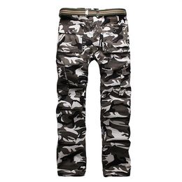 mens new arrival camo pants stylish slim elastic waist trousers navy blue green black camouflage size 2840 with high quality jeans253x