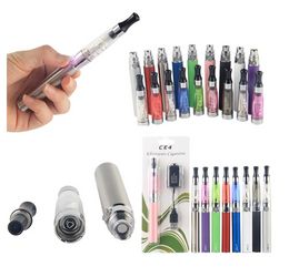 EGO T CE4 1.6ml Atomizer eGo-T Starter Blister Kit Electronic Cigarette with 1100 mAh Micro USB Passthrough Vape Battery