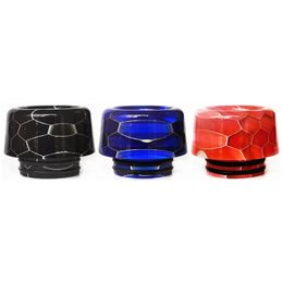 Games Accessories Replacement Parts Wild Cobra Snake Skin Resin 810 Drip Tip For Vapour UFORCE-L TF TFV9 TFV12 Prince MAAT TANK DRAG M100S 4