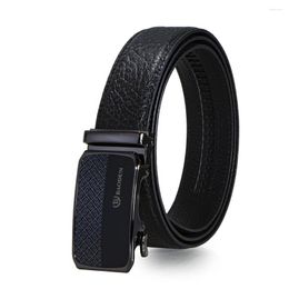 Belts 2023 Brand Designer Genuine Leather Men Belt Cowhide Male's Automatic Buckle Big Large Size Cinturones Para Hombre