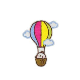 10PCS DIY Sky Cloud Air Balloon Sewing Embroidered Patches for Cute Cartoon Clothes Applique Patch Iron on Garment Accessories220r