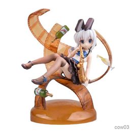 Action Toy Figures 17cm Is the order rabbit?? Anime Figure Kafuu Action Figure JAZZ Style Kafuu Figurine Adult Model Doll Toys R230706