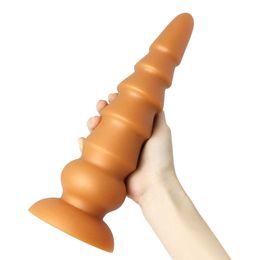Huge Realistic Dildo anal Plug with Suction Cup Sex Toys for Woman Men Fake Dick Big Silicone Penis Anal Butt Erotic Shop230706