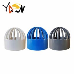 Watering Equipments 1PC 20 25 32-110mm PVC Pipe Vent Cap Aquarium Tank Permeable Seafood Pool Overflow Philtre Isolation Fittings Water