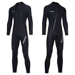 Swim Wear Men's 2MM Neoprene Wetsuit Onepiece Surfing Swimwear Diving Suit Keep Warm Snorkelling Winter Swimsuit Jellyfish Clothing 230706