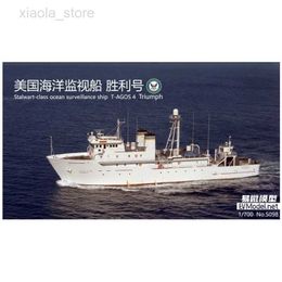 Model Set 1/700 U.S. Stalware-class Ocean Sureveillance Ship Toy Model 3D Printed Assembled Toy Model Hobby Ship Warship Toy Model Hobby HKD230706