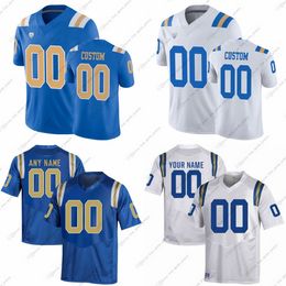 Custom NCAA UCLA Bruins College Football Jerseys Jonathan Ogden Troy Aikman Bob Waterfield Tom Fears Jimmy Johnson Ken Norton Maurice Jones-Drew Kenny Easley