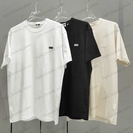 Men's T-Shirts Vintage KITH Tshirts Box Small Round Neck Short Sleeve Cotton Simple Letter Print Loose T-shirt for Men Women T230707