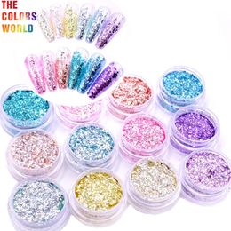 Nail Glitter TCT 776 Cosmetics Chunky Eye Body Face Sticker Gel Art Loose Sequins Diamond s Makeup Party Festival 230706