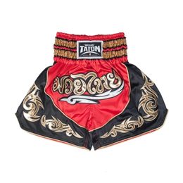 Men's Shorts Professional Boxing Trunks Mens Womens Embroidery MMA Shorts Combat Kickboxing Training Trunks Kids Boys Girls Muay Thai Pants 230706