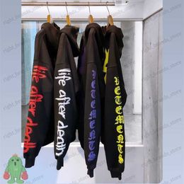 Men's Hoodies Sweatshirts VETEMENTS Drawstring Hoodies High Quality Embroidery Letters Oversized Men Women VTM Pullover Hooded Sweatshirts T230707