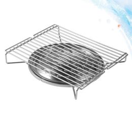 BBQ Grills Camp Stove Grill Stainless Steel Gas Multi Rack Barbecue Portable for Park Outdoor Camping 230706