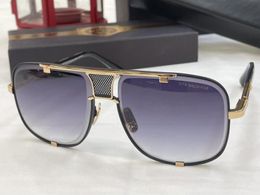 Realfine 5A Eyewear Dita Mach-Five DRX-2087 Óculos de sol de designer de luxo para homem mulher com óculos caixa de tecido