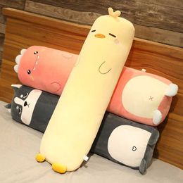 Stuffed Plush Animals Cartoon Animal Dinosaur Pig Rabbit Duck Plush Toys Stuffed Soft Long Sleep Pillow Doll Cushion Kids Girls Gift L230707