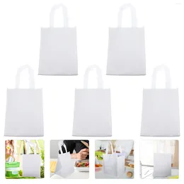 Dinnerware Sets 5 Pcs Cake Bags Small Cooler Foldable Outdoor Insulated Non-woven Fabric Carrier Travel Portable Insulation