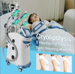 New 9 In 1 40K cavitation body slimming device cellulite remover cools culpting fat freezing criolipolisis machine Vertical Effect Slimming Fat Freezing Machine