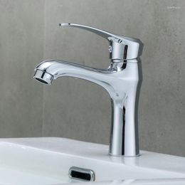 Bathroom Sink Faucets Brass White Horse Single Hole Faucet And Cold Basin Wash